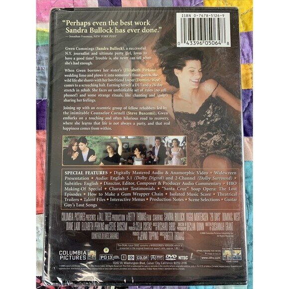 28 Days (DVD, 2000) - Picture 2 of 2